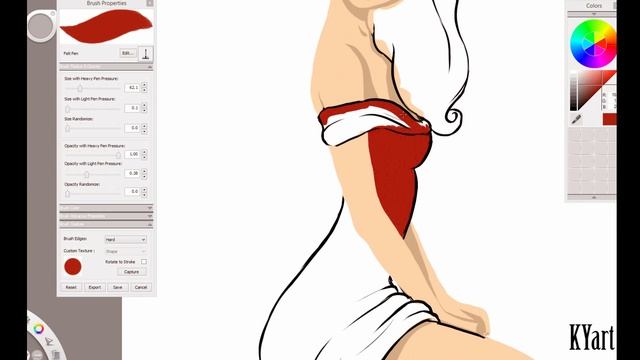 Character Design Sketch in Sketchbook Pro - Speedpainting смотреть онлайн