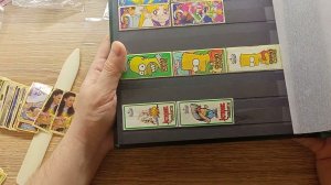 Где хранить наклейки от жвачки. Кляссер.