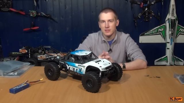 Радиоуправляемая машина Axial Yeti Rock Racer смотреть онлайн