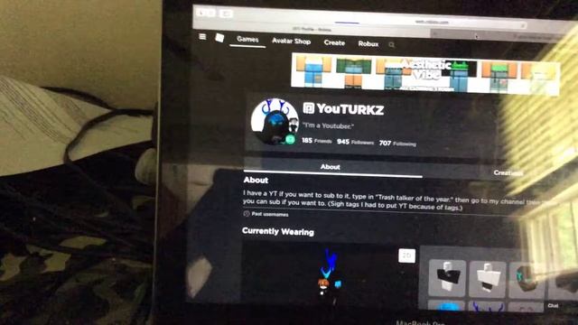 My Roblox profile. смотреть онлайн