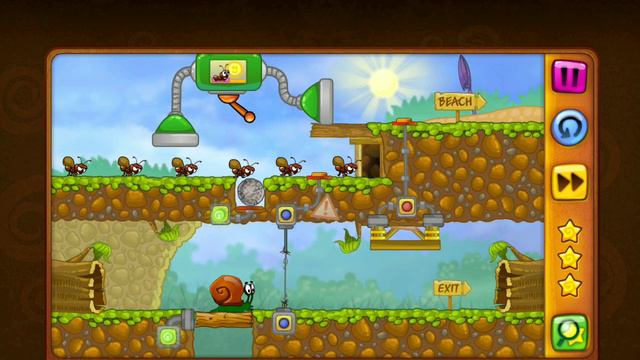 Snail Bob 1 (уровень 20) День рождения дедушки смотреть онлайн