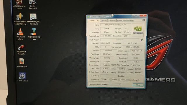 Asus G1S, que vaut un PC portable gamer de 2007 à 2000€ ? ? смотреть онлайн