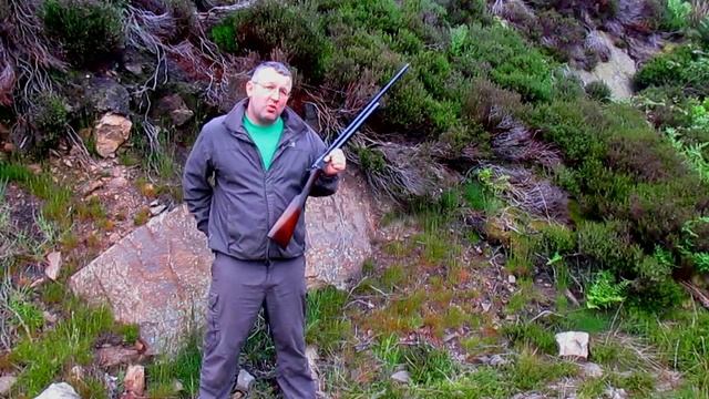 Shooting a 8mm Giffard CO2 Rifle with Air Conversion смотреть онлайн
