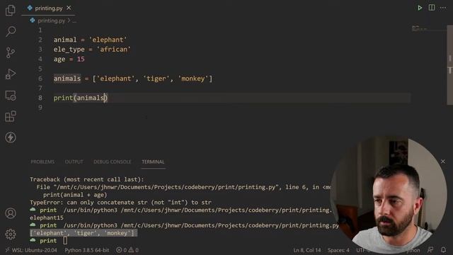 Python print metódus – Python tutorial magyar felirattal – CodeBerry Programozóiskola смотреть онлайн