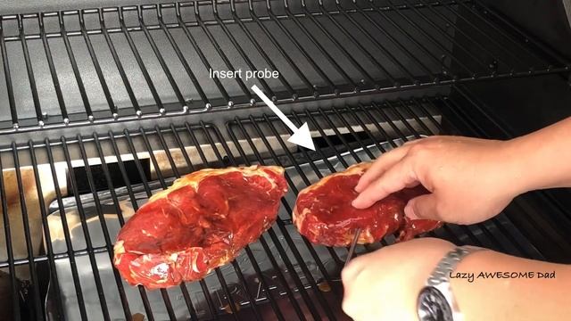CRYING TIGER Thai Grilled / Airfried Beef Steak Traeger Wood Fire Pellet Grill Philips Airfryer XXL