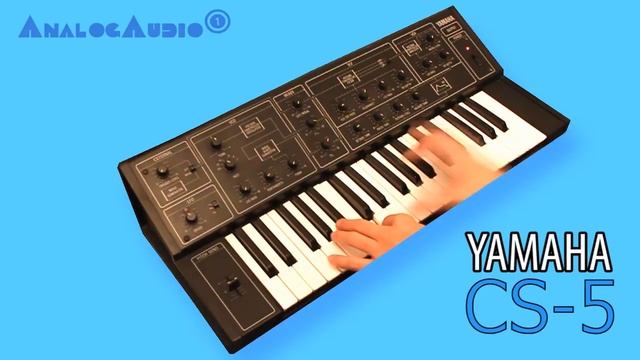 YAMAHA CS-5 Analog Synthesizer 1978 | HD DEMO смотреть онлайн