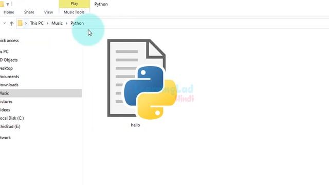 Windows 10 में Python Programs Run ( .py files ) कैसे करे? | Tutorial in Hindi смотреть онлайн