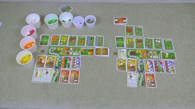 Настольная игра - У Ворот Лояна (партия на двоих). At the Gates of Loyang board game. смотреть онлайн