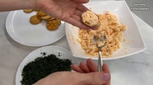 Закуска на Крекерах Устройте Новогодний Сюрприз / Новогодняя Закуска 2023 / Snack on Crackers