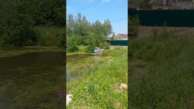 Очистка пруда в садоводстве механическими средствами от водорослей смотреть онлайн