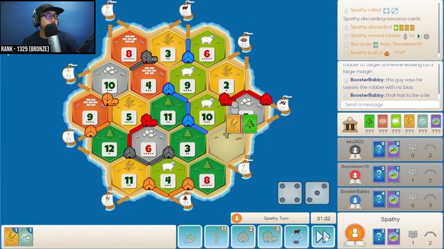 Catan - ANGRY CATAN PLAYERS (Colonist RANKED) смотреть онлайн