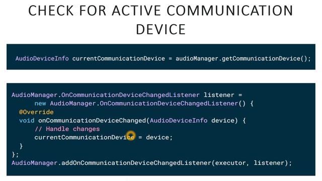 Android Framework - Audio manager self managed calls for VOIP calls смотреть онлайн