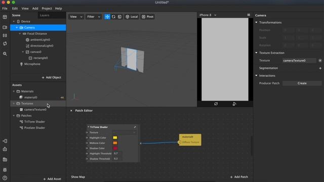 Как создать фильтр в инстаграм за 1 минуту | Уроки Spark AR | Коллекция патчей смотреть онлайн