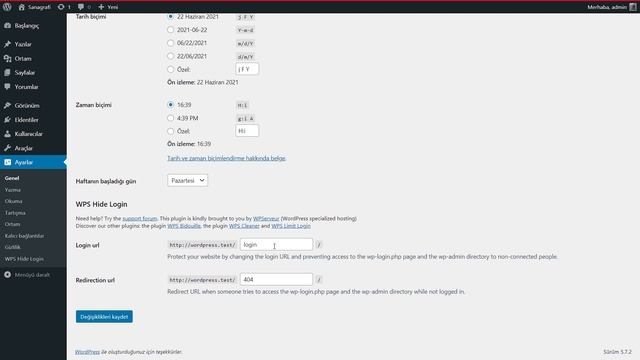 Wordpress Wp-Admin Login Sayfası Adresini Değiştirme | WP Güvenliği смотреть онлайн