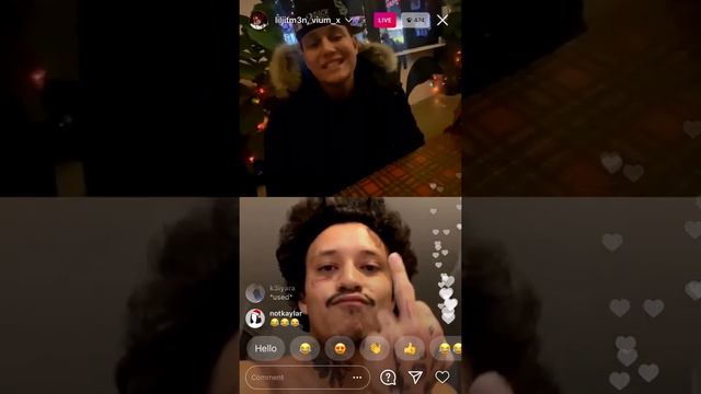Liljitm3n has heated conversation with opp on IG LIVE смотреть онлайн
