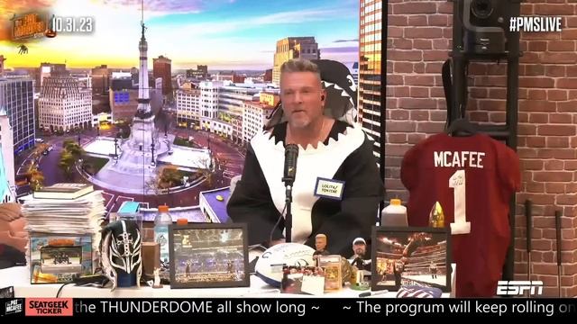 The Pat McAfee Show 3rd Annual Halloween Special Costume Reveal смотреть онлайн