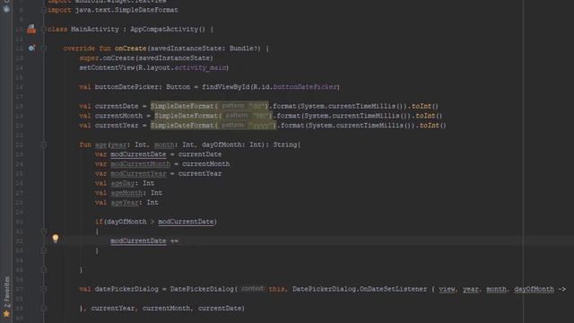 Android Age Calculator | Kotlin | FineStack | смотреть онлайн
