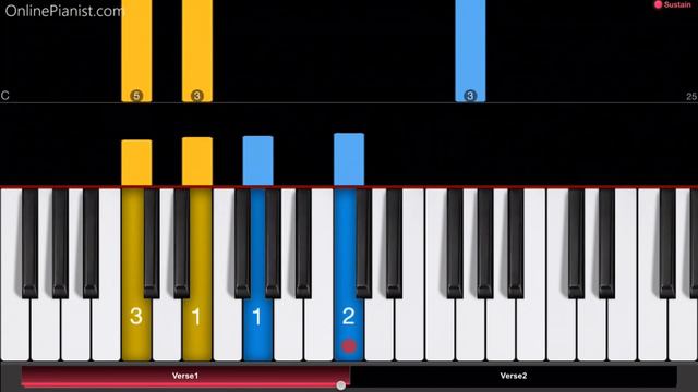 Silent Night (Stille Nacht, heilige Nacht) - EASY Piano Tutorial смотреть онлайн