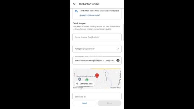 Cara menambahkan lokasi di Google Maps terbaru ( cara membuat lokasi di google maps 2023 ) смотреть онлайн