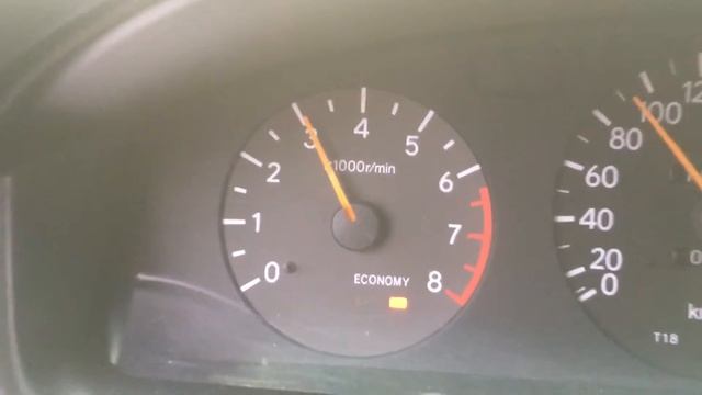 TOYOTA Carina E работа экометра смотреть онлайн