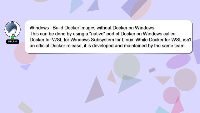 Windows : Build Docker Images without Docker on Windows смотреть онлайн