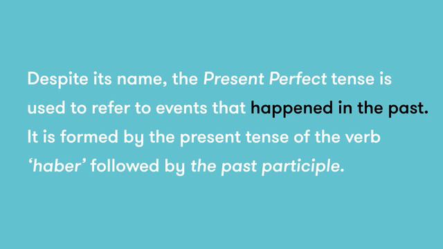 Spanish Verbs: The present perfect explained смотреть онлайн