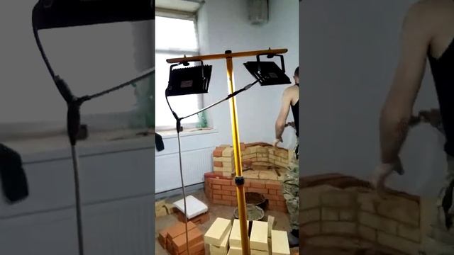 камин угловой