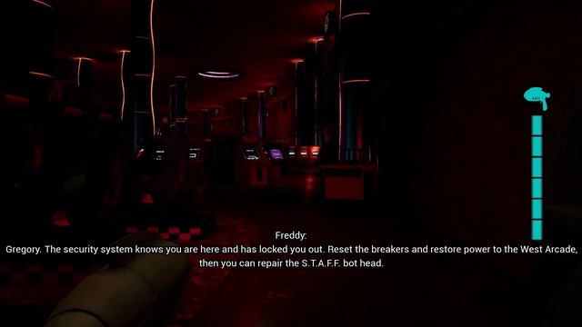 Repair Robot Head: Find Dance Pass, Reboot West Arcade & Reset the Breakers | FNAF Security Breach смотреть онлайн