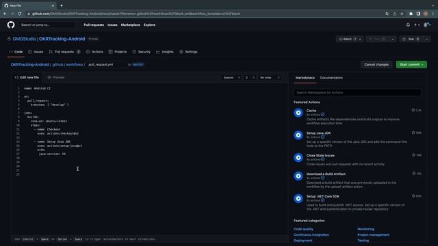 GitHub Workflow for native Android App - Android CI / CD | OKR Tracking App Part 7 смотреть онлайн