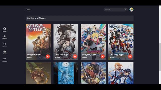Movie Template using HTML, CSS And JavaScript | With Source Code смотреть онлайн