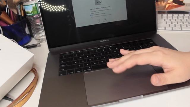 I UNBOXED IT OFF CAMERA! MACBOOK PRO FINALLY CAME IN! смотреть онлайн