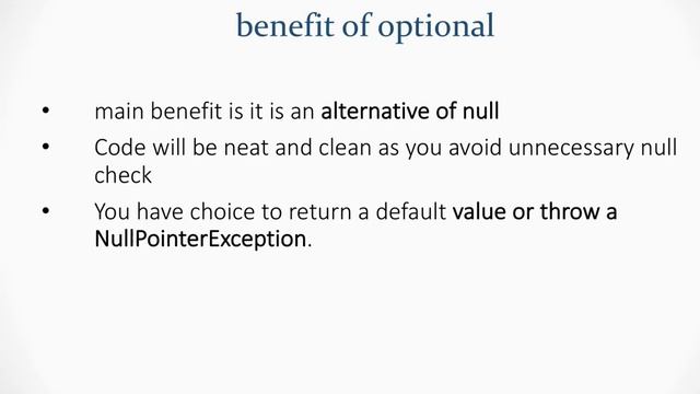 Optional in details- java8 смотреть онлайн