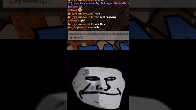 Roblox 200 IQ Moment (Troll Face Meme) смотреть онлайн
