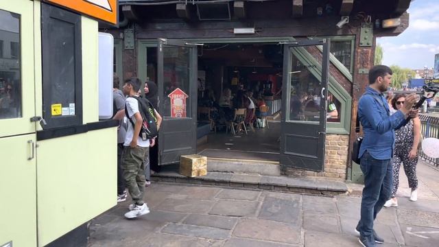 CAMDEN Market London | London Walking Tour | Street Food, Tourists Attraction - Sep 2021 [4k HDR]