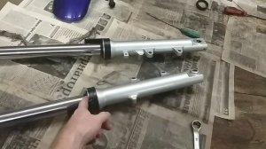 Yamaha fzs 600, замена сальников вилки