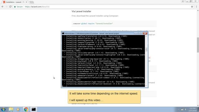 How to install Laravel 5.6 on Windows смотреть онлайн