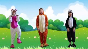 Мы танцуем как зайчата  АНИМАЛИКИ! Танец игра, видео для детей  наше всё!