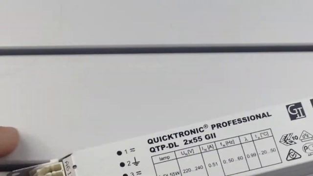 OSRAM QTP-DL 2X55, обзор эпра для люминесцентных ламп от electropara.ru смотреть онлайн