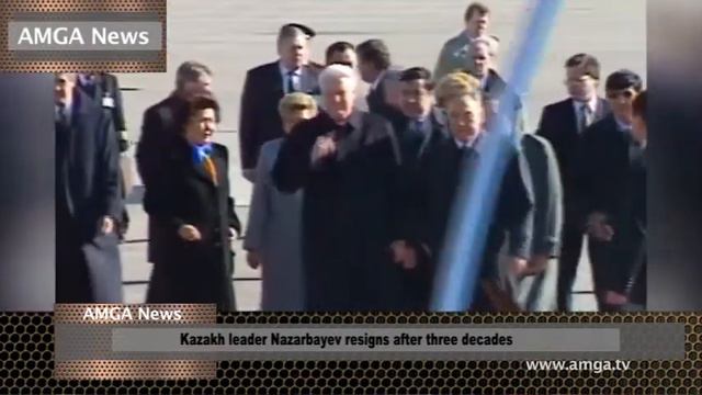 Kazakh Leader Nazarbayev Resigns After Three Decades