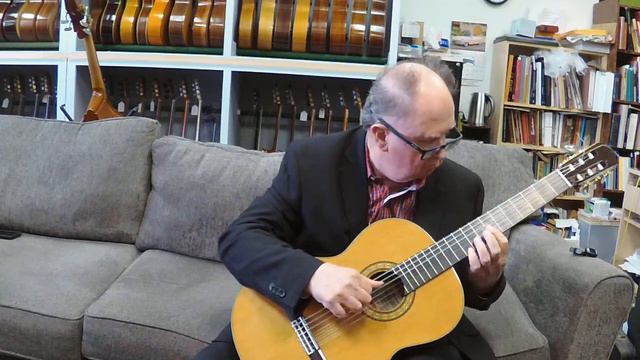 1985 Hirade 5 Classical Guitar Sor, Carcassi Solea смотреть онлайн