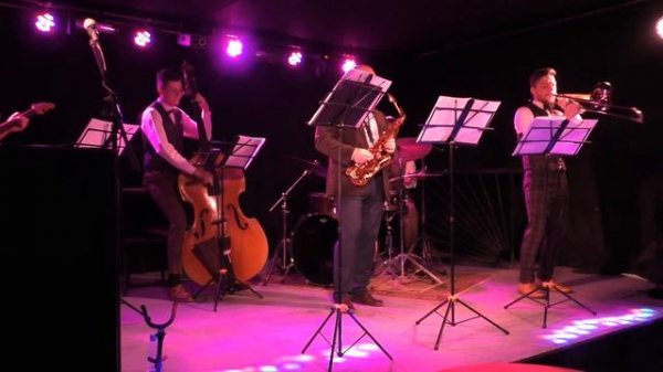 Blue Train - John Coltrane. Trombone solo. Джазовый ансамбль Stage Band и Денис Чупахин - саксофон