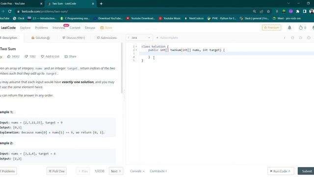 1. Two Sum | Brute Force | Optimal | LEETCODE | Explained | смотреть онлайн