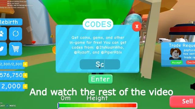 Balloon Simulator | Roblox | All codes!! смотреть онлайн