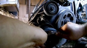 ЗАМЕНА РЕМНЯ МЕРСЕДЕС А170