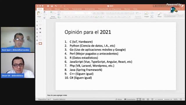 ¿Qué aprender en 2021? - Conócelo junto al Profe Óscar de @Develoteca смотреть онлайн