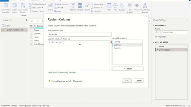 How to Filter Top 10 in Power Query (Power BI) смотреть онлайн