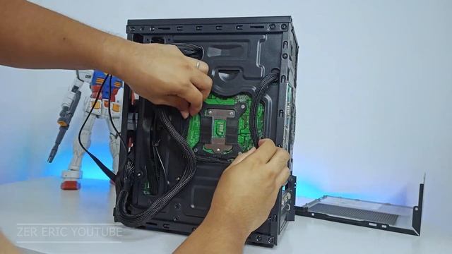 Budget Gaming PC Build - Intel Core i5 6400 Acer B15H4-AD Palit GTX 750 Ti 16gb Ram - Time lapse смотреть онлайн