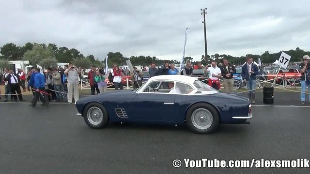Ferrari 250 Testa Rossa + Ferrari 250 GTO & more ( Le Mans Classic 2014 ) смотреть онлайн