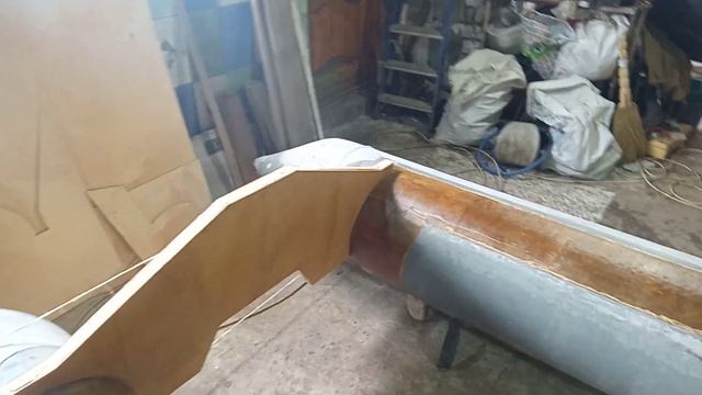 Риб своими руками, из старой лодки ПВХ. Часть 3 смотреть онлайн