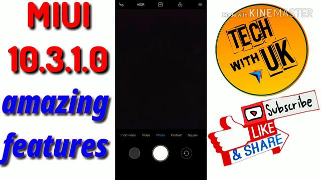 MIUI 10.3.1.0 [4k video recording AI Camera & android pai] camera rewiew redmi note 5pro #techwithu смотреть онлайн